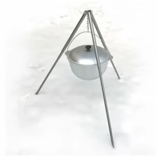 Тренога костровая телескопическая усиленная в чехле, 100 см, НПО Кедр